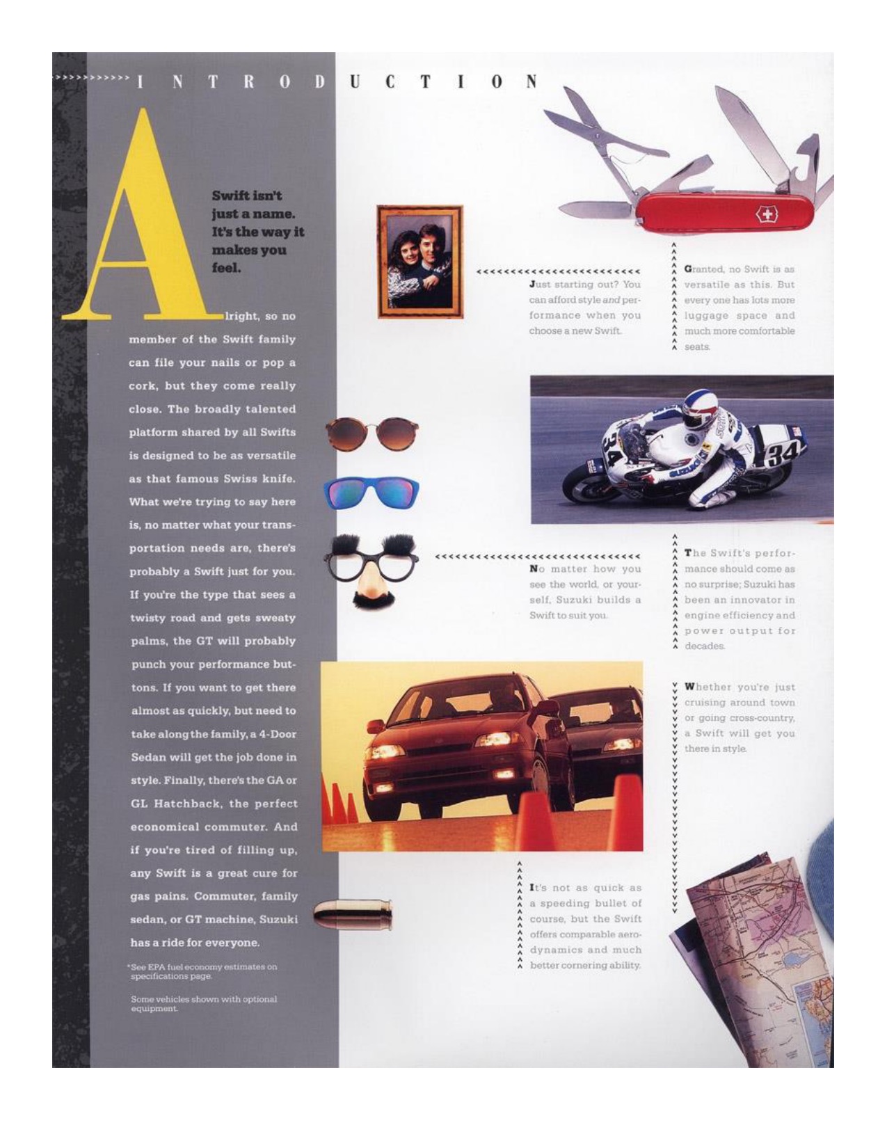 1989 Suzuki Swift Brochure Page 6